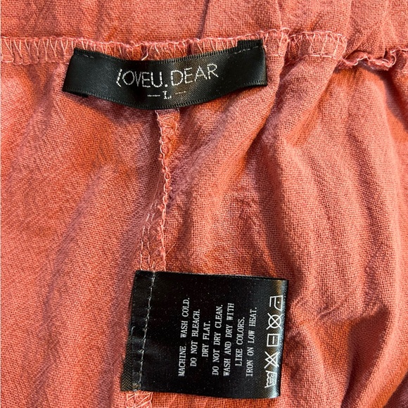 NEW Women’s Casual Light Crop Pants / Size large - Picture 9 of 9